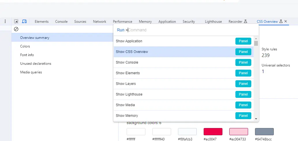 CSS Overview