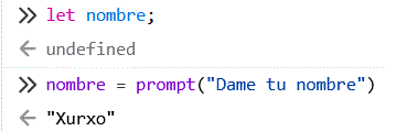 prompt()